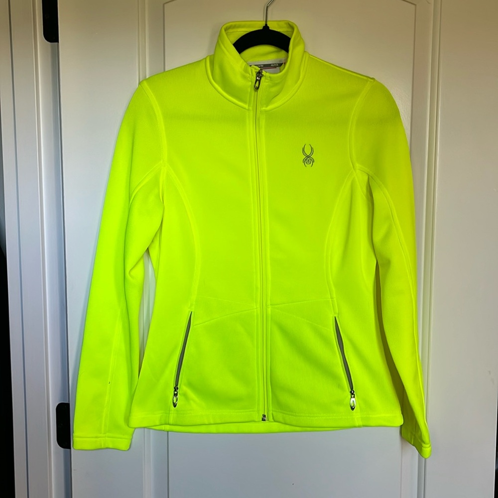 Womens Spyder full zip shell jacket